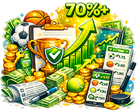 Повышаете проходимость своих ставок на 70%+
